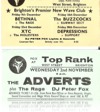 Brighton - gig ads 1